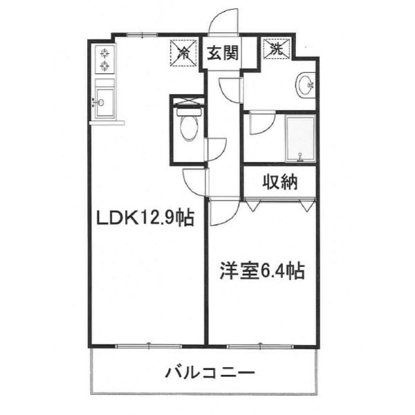 グラシア・Kの間取り