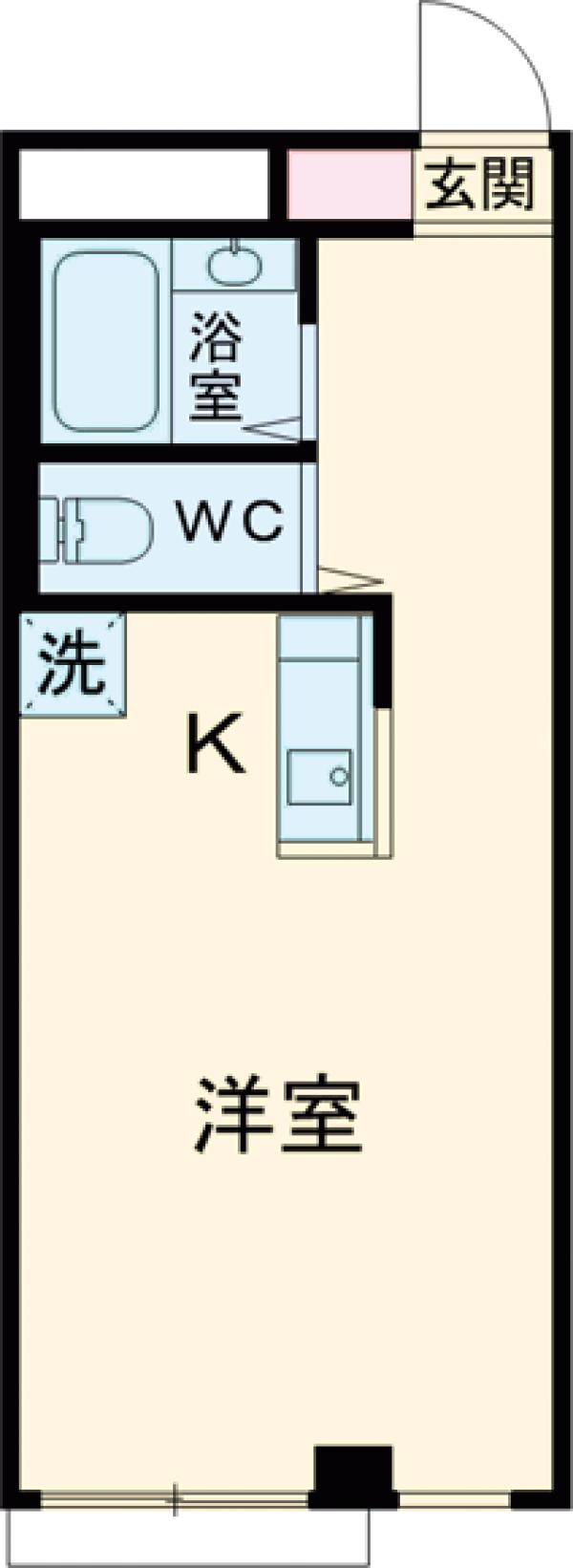 メゾン半谷の間取り