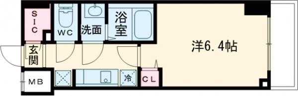 THE PASEO新小岩Ⅱの間取り