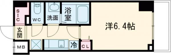 THE PASEO新小岩Ⅱの間取り