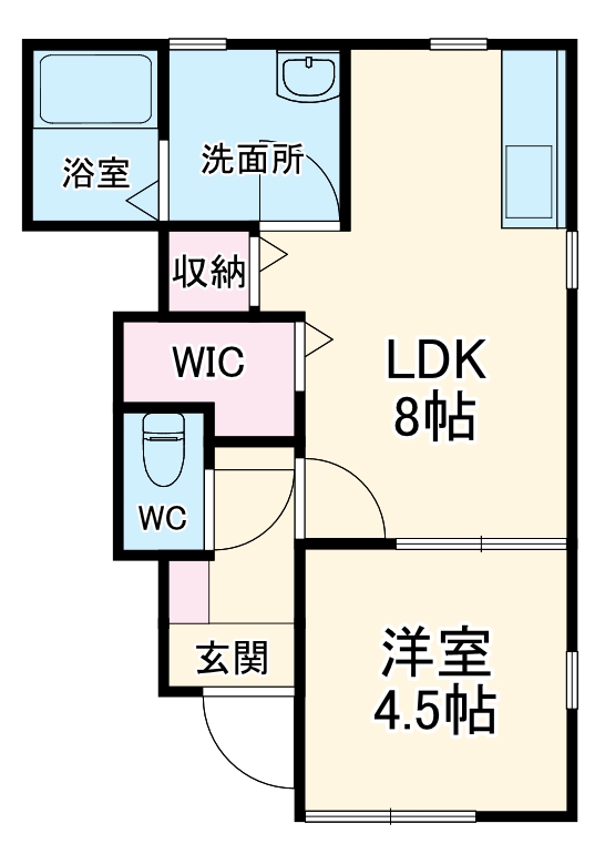 リーブルファイン前田町の間取り