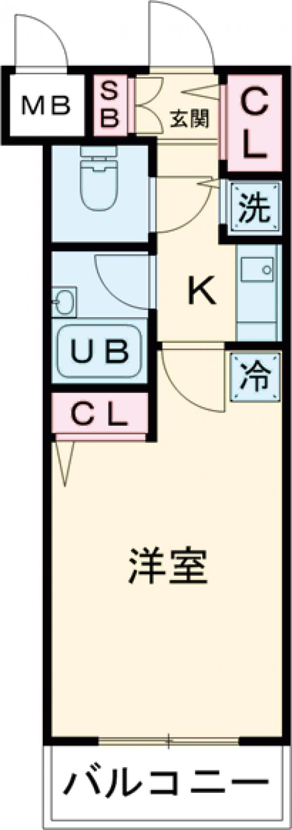 グランド・ガーラ笹塚の間取り