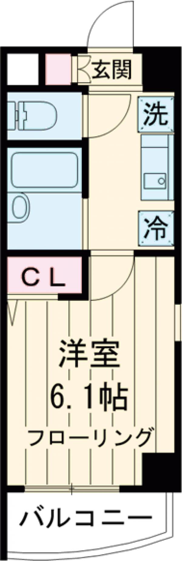 フェリス三鷹下連雀の間取り