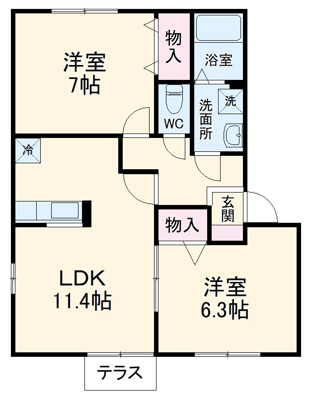TKハウスの間取り