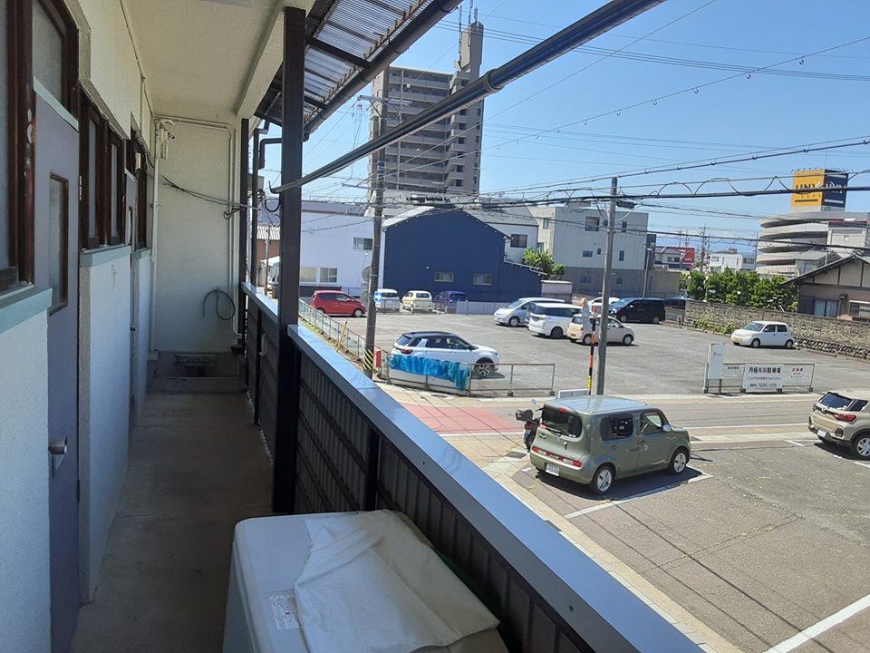 10/14 バルコニー