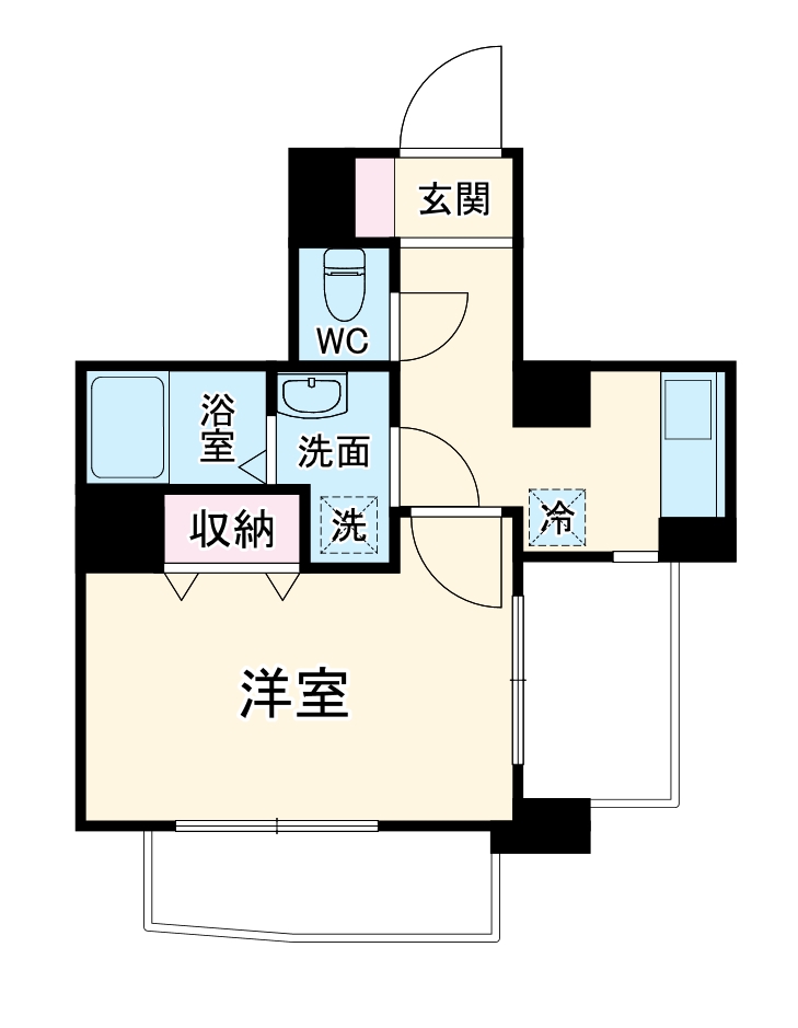 リンデンバウムの間取り