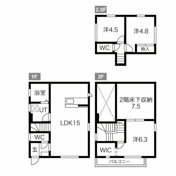ルミナーレの間取り