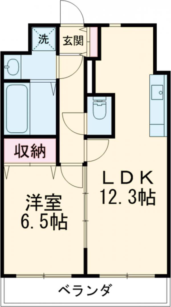 モアルミーネの間取り