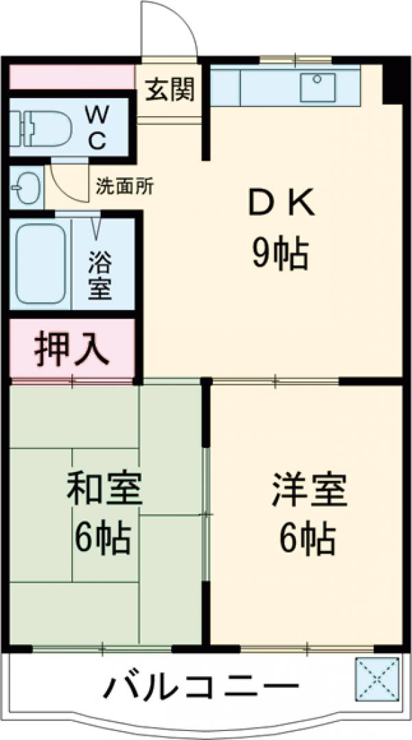 桂川テラスの間取り