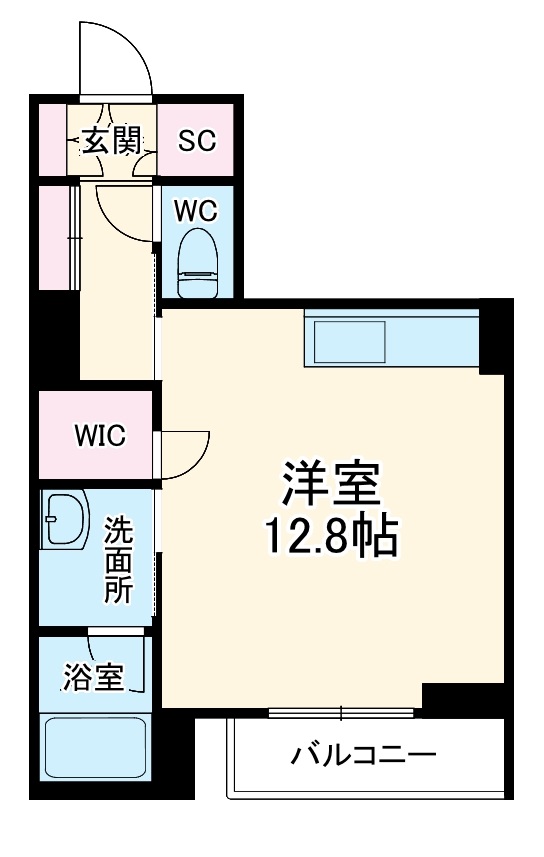 クレストタウン新都心の間取り