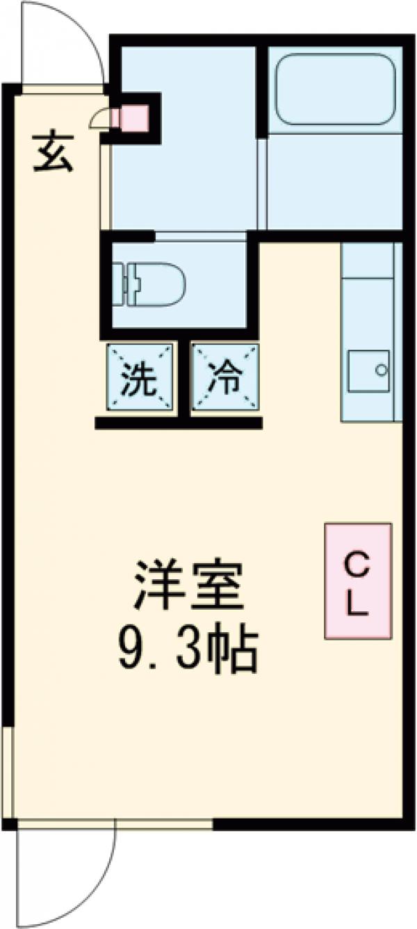 アレーロ大岡山の間取り