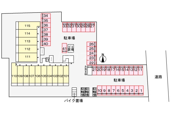 16/22 駐車場