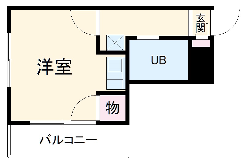 プチメゾンミカドの間取り