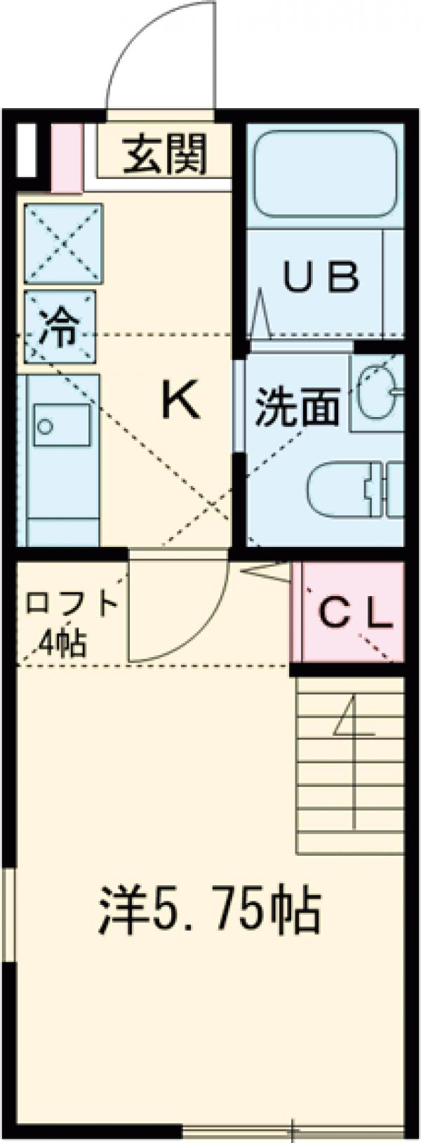 プリシナール聖蹟桜ヶ丘の間取り