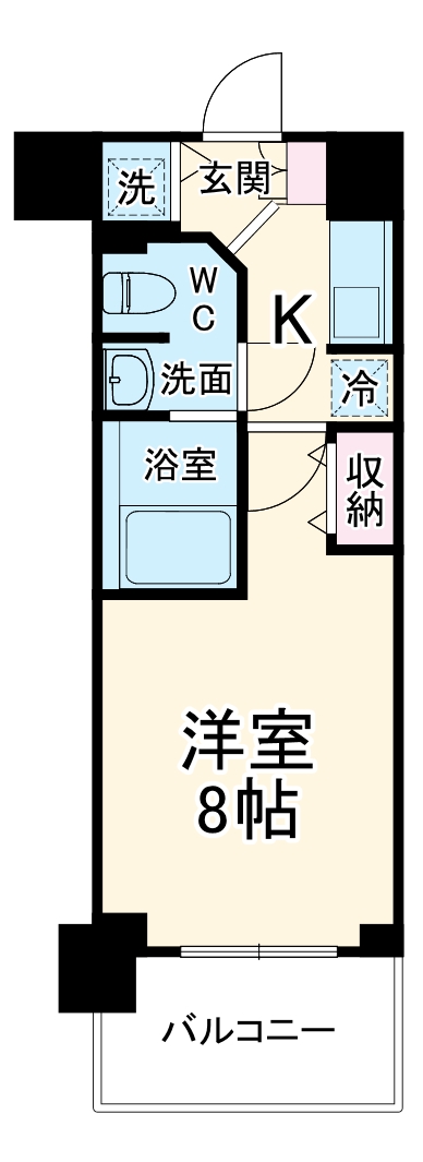 エスライズ梅田北の間取り