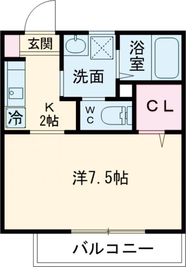 サニーパレスの間取り