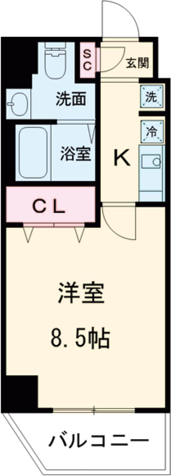 アルファコート青砥３の間取り