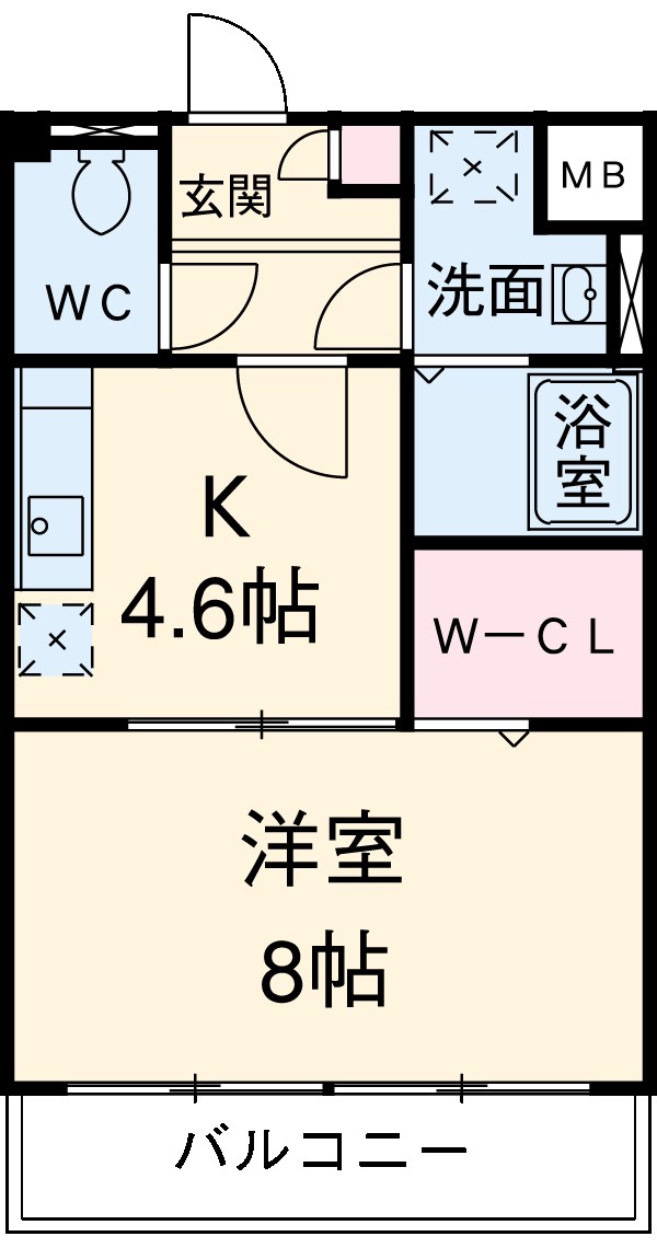 サンライズガーデンの間取り