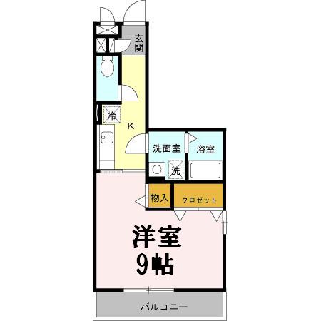 エクレール宮本の間取り