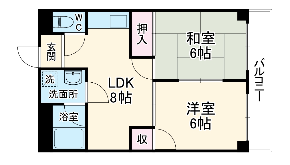 なごやセントポーリアの間取り