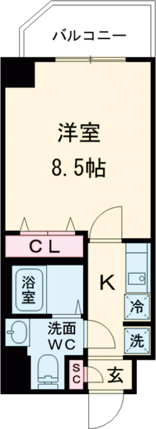 アルファコート青砥３の間取り