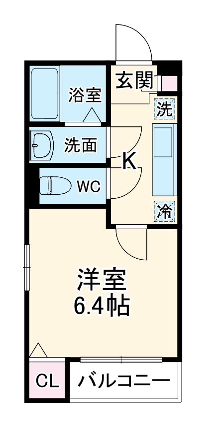 ouest couronneの間取り