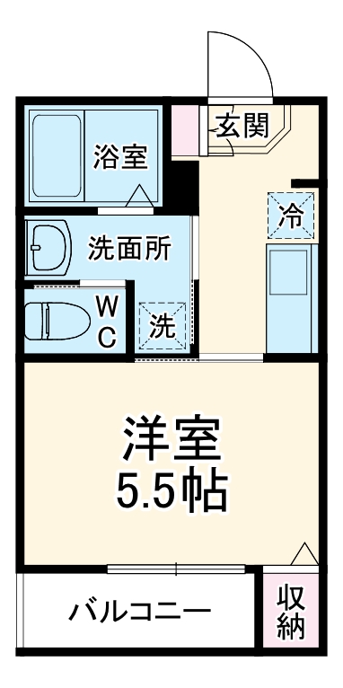 MELDIA東林間の間取り