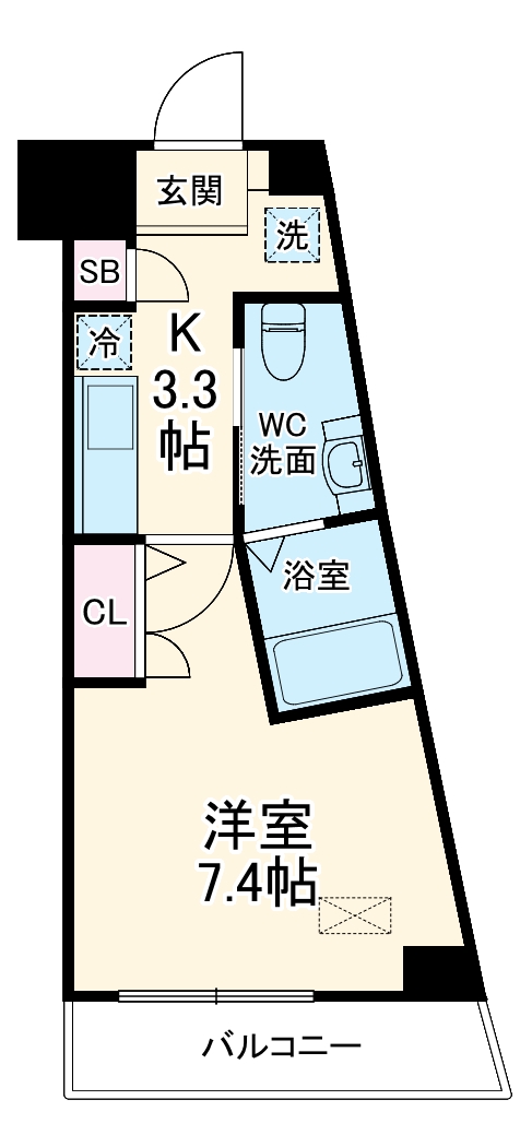 プラザＳ．Ｔ．Ｈ．の間取り