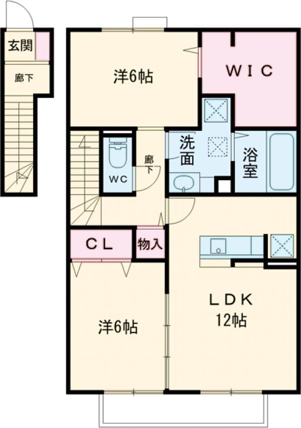 アモールVの間取り