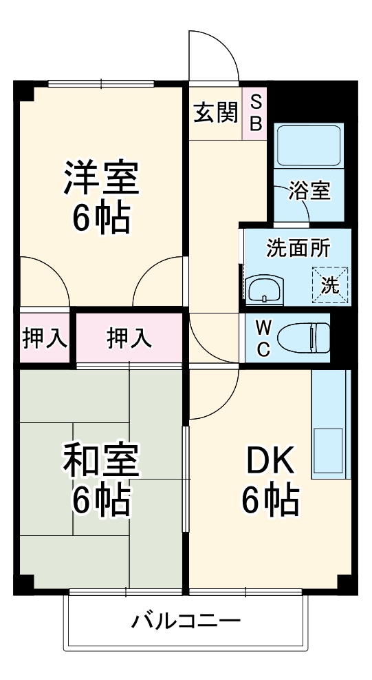 Maison de l’angeの間取り