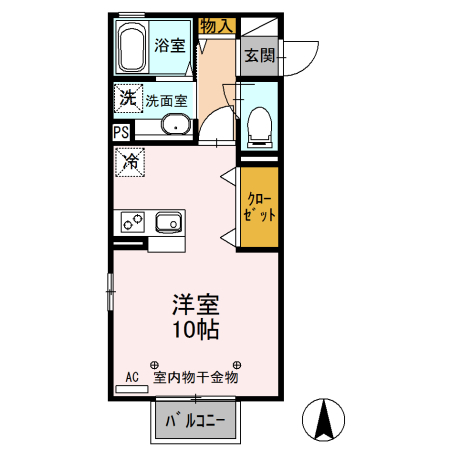 ISHIKAWA HILLS VIIの間取り