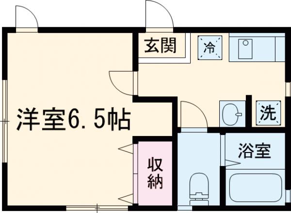 ＮＳ－ＧＡＴＥ　青井　ｓｅｃｏｎｄ　ｓｔａｇｅ・102号室の間取り
