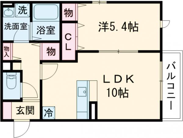 ハイムクライスⅡの間取り