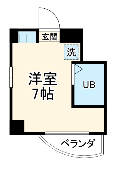 アロスビルの間取り