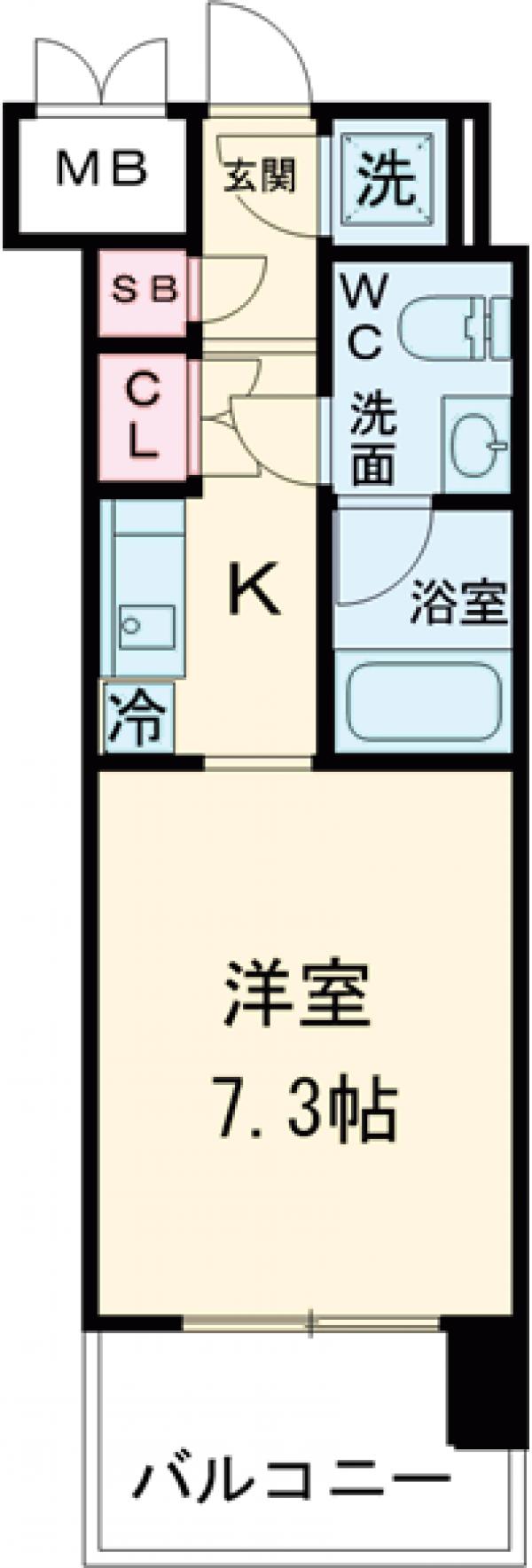 メインステージパーク大山の間取り