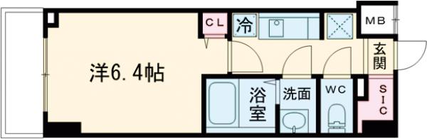 THE PASEO新小岩Ⅱの間取り