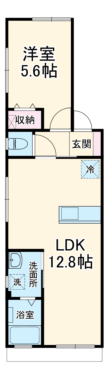 サンライズ天王台の間取り