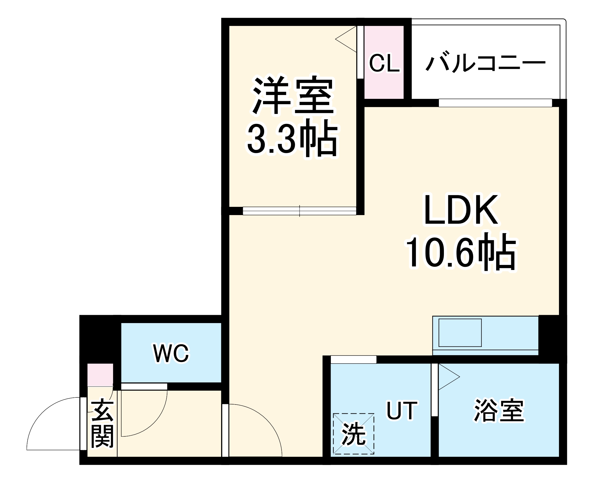 Jack kasaderaⅢの間取り