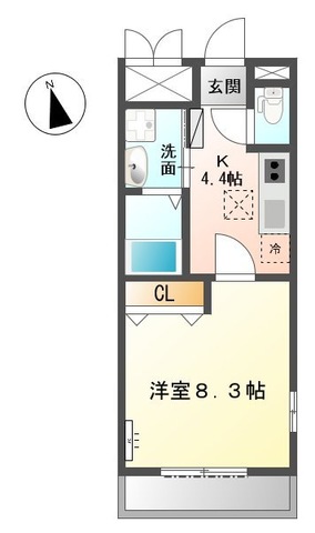 ガーデン桜の間取り