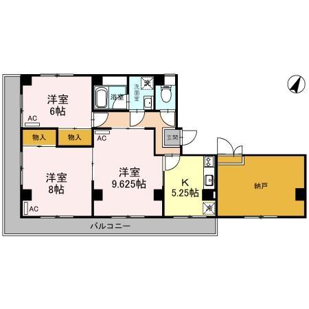 松村ビルの間取り