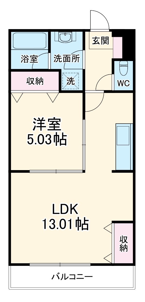 カンフィーシャトーの間取り