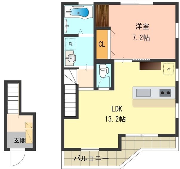 RecitiⅠの間取り