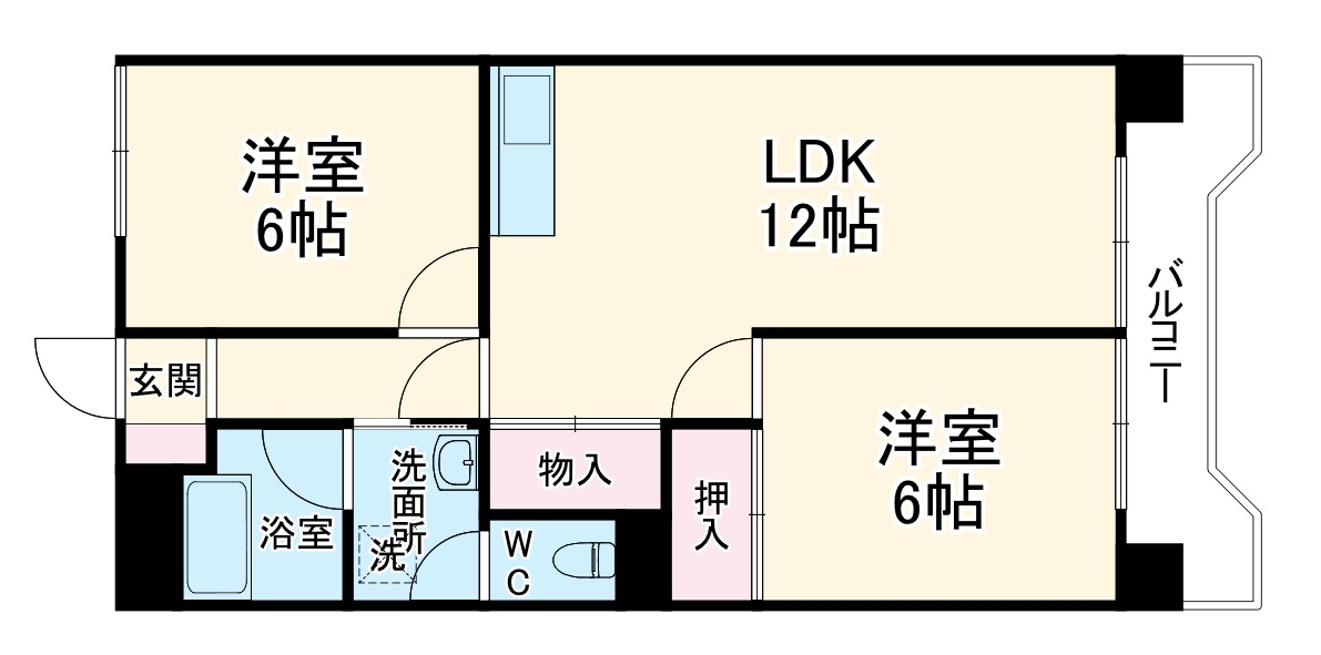 コーポナリタの間取り