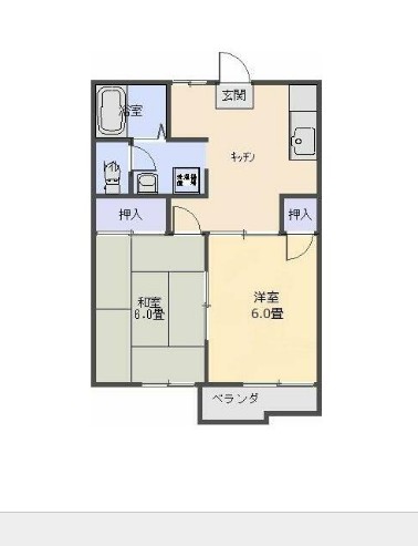 アリーナ相生Ⅲの間取り