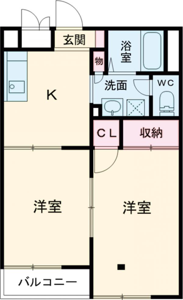 ドミールイシイの間取り