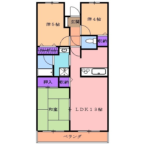 グランドアーバンの間取り