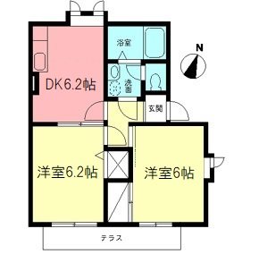 ピースフル・Bの間取り