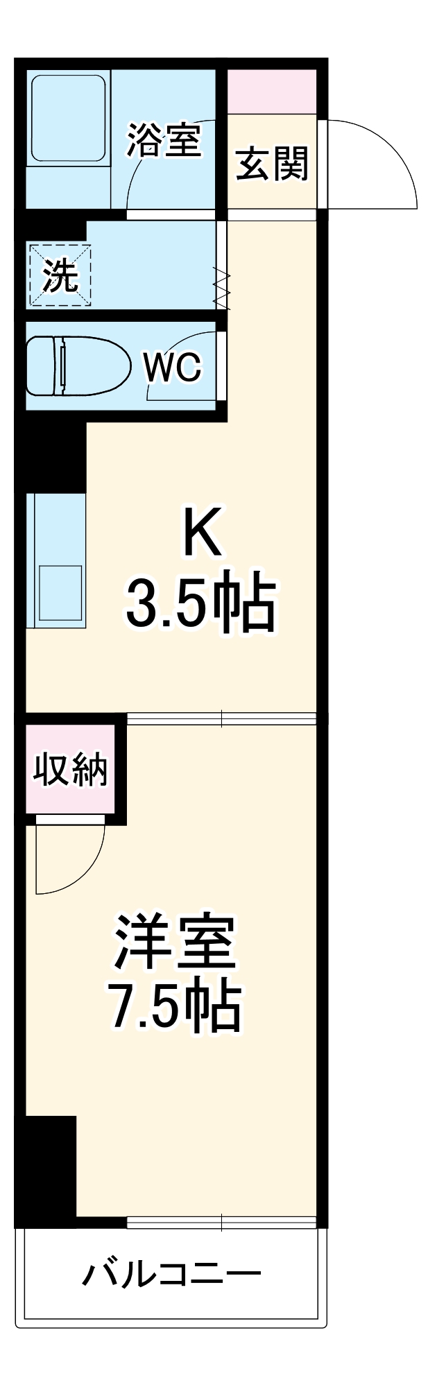 髙橋ビルの間取り