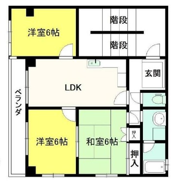 メゾン新宿町 の間取り
