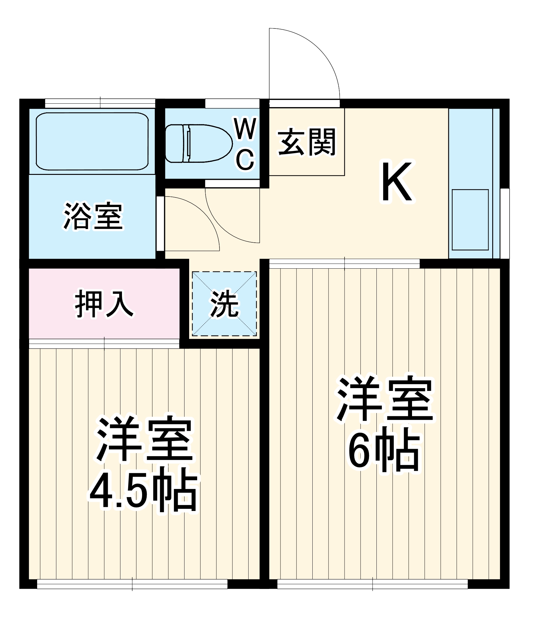 ヒルトップ湘南の間取り